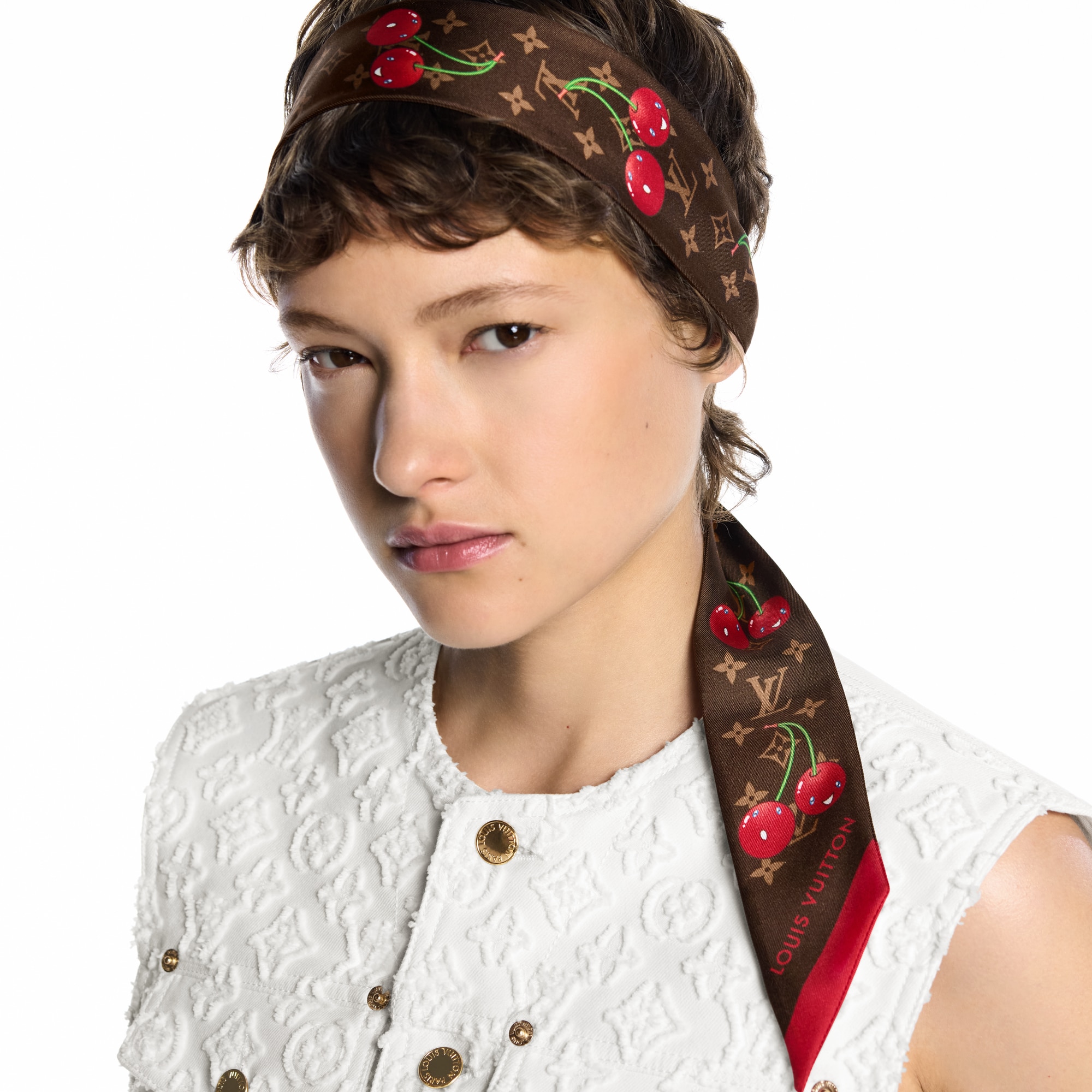 LV x TM Monogram Cerise Bandeau S00 - Accessories | LOUIS VUITTON